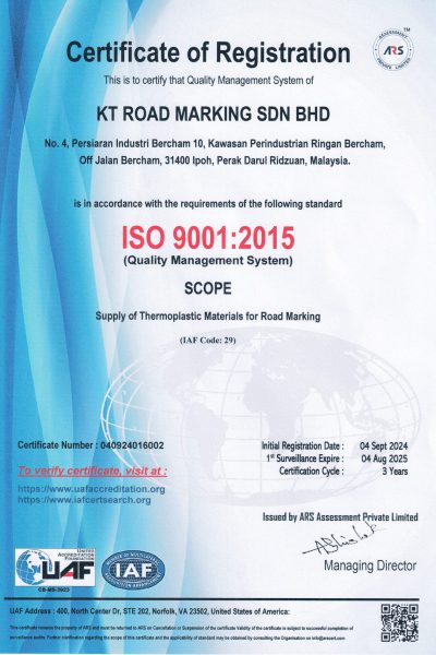 ISO 9001 2015 (2024)